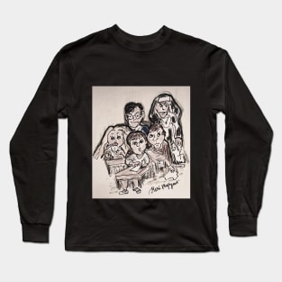 A Nun and Her Students at Catholic school Long Sleeve T-Shirt